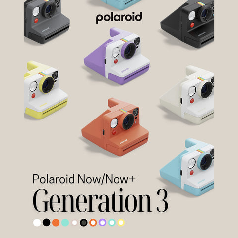 (Pre Order Now)Polaroid Now+ Generation 3 i-Type Instant Camera with App Control