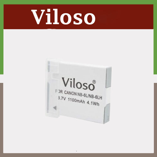 Viloso NB-6L Battery Pack for Canon